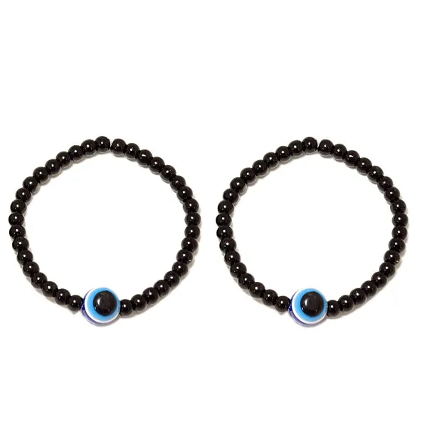 Black_Rubber_Baby_Nazariya_Bracelet_For_Babies