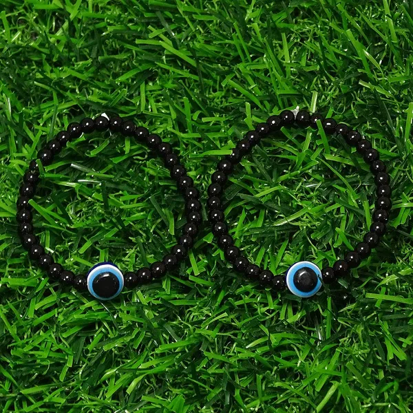 Black_Rubber_Baby_Nazariya_Bracelet_For_Babies