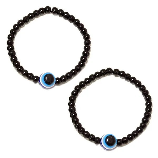 Black_Rubber_Baby_Nazariya_Bracelet_For_Babies