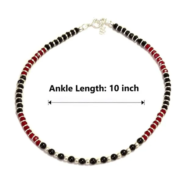 Red_Silver_Nazariya_Anklet_For_Women