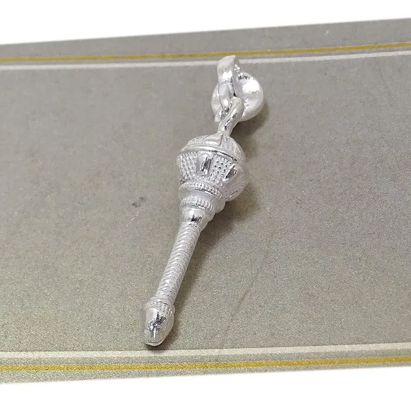 Silver_Hanuman_Gada_Pendant_For_Men