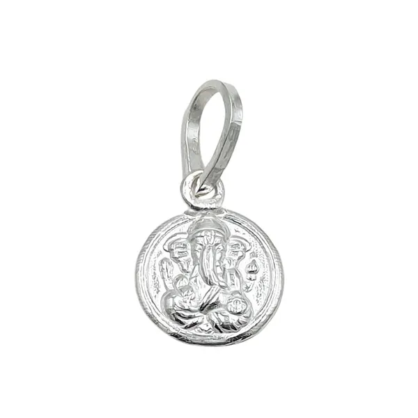 Silver_Ganesha_Nazar_Pendant_For_Kids