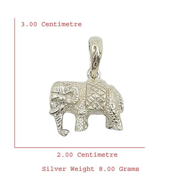 Silver_Elephant_Pendant_For_Unisex