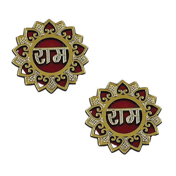 Gold_Wood_Door_Stickers_For_Decoration