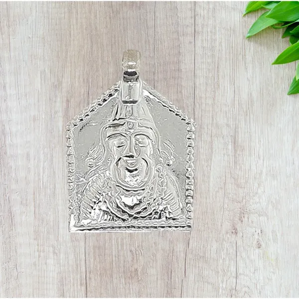 Silver_Sheetla_Mata_Pendant_For_Unisex