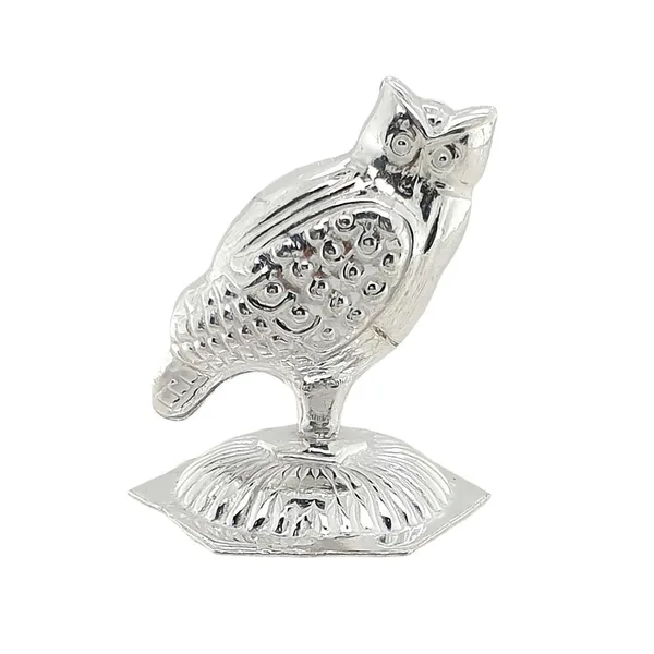 Silver_Owl_Idol_For_Good_Luck