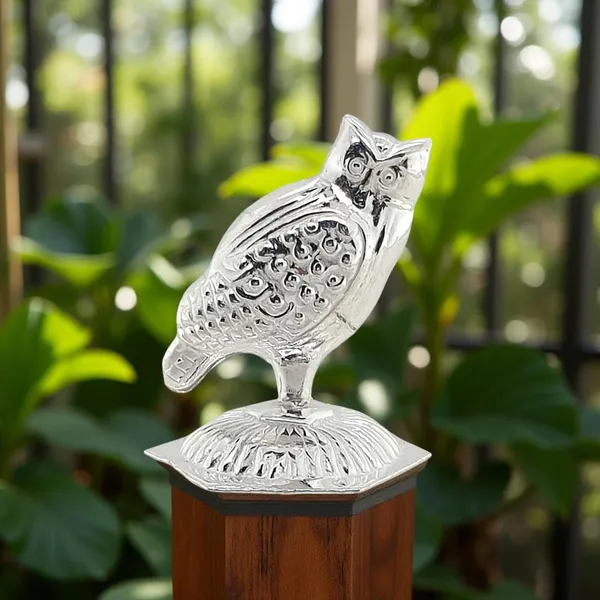 Silver_Owl_Idol_For_Good_Luck