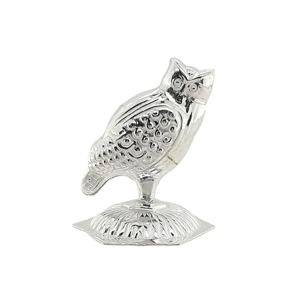 Silver_Owl_Idol_For_Good_Luck