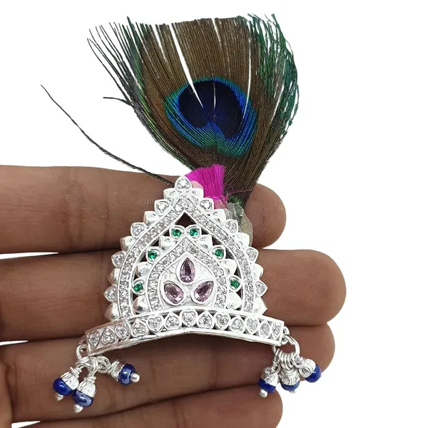 Silver_Laddu_Gopal_Mukut_For_Krishna_Idol