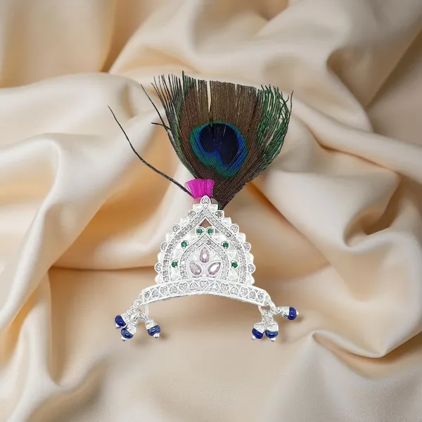Silver_Laddu_Gopal_Mukut_For_Krishna_Idol