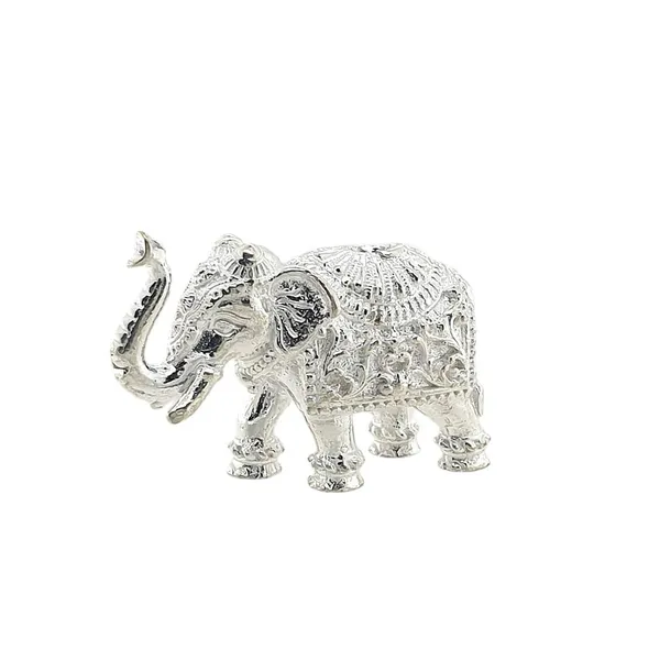 Silver_Elephant_Idol_For_Pooja_Item