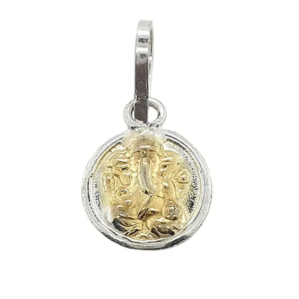 Silver_Ganesha_Nazar_Pendant_For_New_Born_Babies
