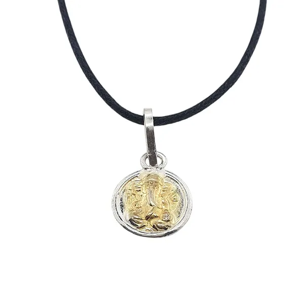 Silver_Ganesha_Nazar_Pendant_For_New_Born_Babies