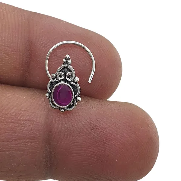 White_Silver_Nose_Pin_For_Women