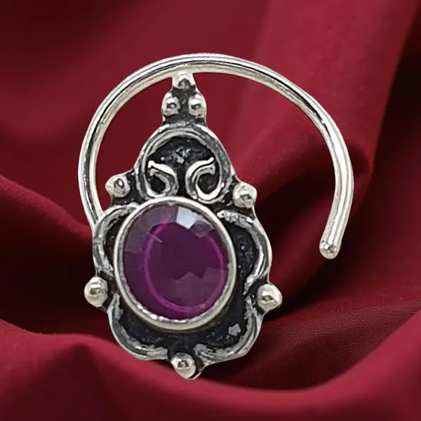White_Silver_Nose_Pin_For_Women