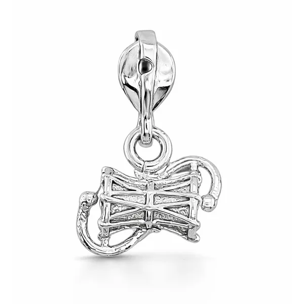 Silver_Damru_Pendant_For_Unisex