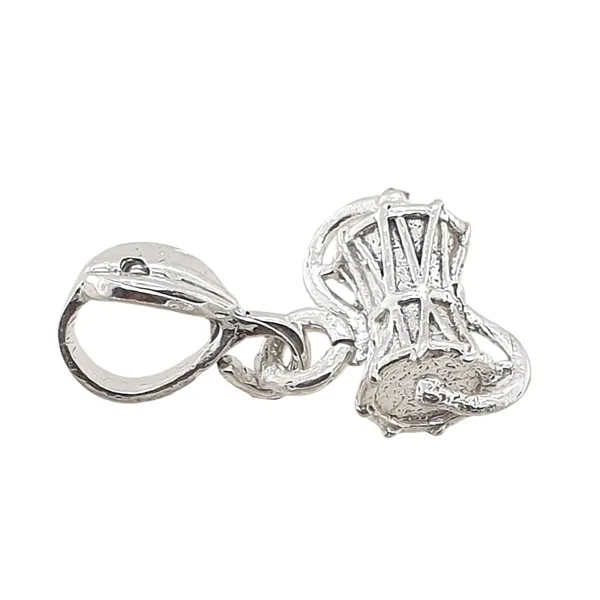 Silver_Damru_Pendant_For_Unisex