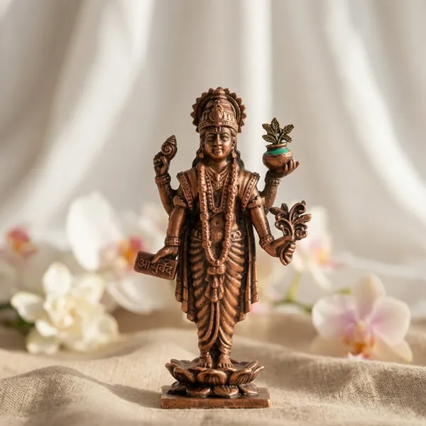 DHANVANTRI_COPPER_IDOL