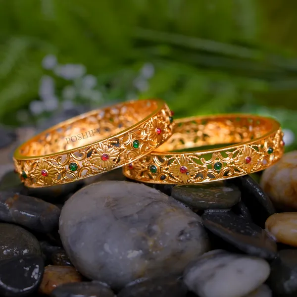 Luxury_Gold_Plated_Pure_Brass_Bangles_for_Women_|_Bangles_Set_|_2370_-_2100_|_Latest_Stylish_Traditional_Kada_Bangles_|_Just_Like_Real_Gold_Jewellery_|_Fashion_|_SET_OF_2