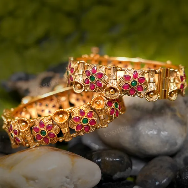 Luxury_Gold_Plated_Pure_Brass_Bangles_for_Women_|_Bangles_Set_|_1333_-_1477_|_Latest_Stylish_Traditional_Kada_Bangles_|_Just_Like_Real_Gold_Jewellery_|_Fashion_|_SET_OF_2
