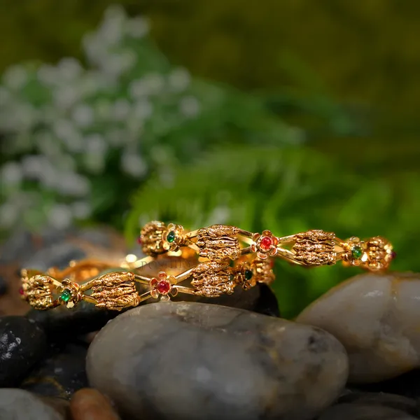 Luxury_Gold_Plated_Ram_Parivar_Design_Pure_Brass_Bangles_for_Women_|_Bangles_Set_|_1489_-_1505_|_Latest_Stylish_Traditional_Kada_Bangles_|_Just_Like_Real_Gold_Jewellery_|_Fashion_|_SET_OF_2