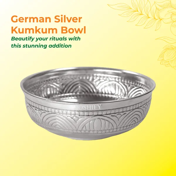 German_Silver_Elegant_&_Kumkum_Bowl