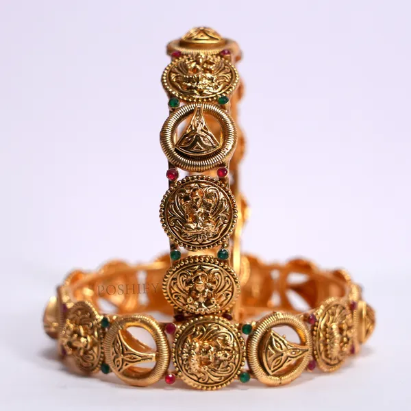 Luxury_Gold_Plated_Goddess_Laxmi_Design_Pure_Brass_Bangles_for_Women_|_Bangles_Set_|_1489_-_1505_|_Latest_Stylish_Traditional_Kada_Bangles_|_Just_Like_Real_Gold_Jewellery_|_Fashion_|_SET_OF_2