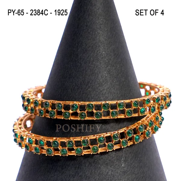 Luxury_Gold_Plated_Pure_Brass_Bangles_for_Women_|_Bangles_Set_|_2384C_-_1925_|_Latest_Stylish_Traditional_Kada_Bangles_|_Just_Like_Real_Gold_Jewellery_|_Fashion_|_SET_OF_4