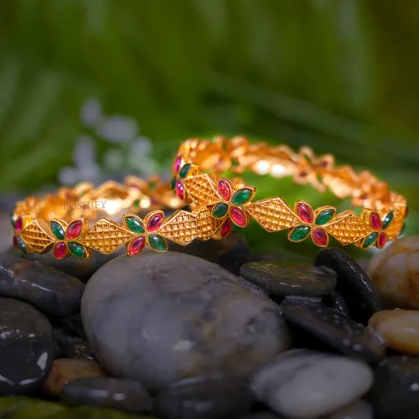 Luxury_Gold_Plated_Pure_Brass_Bangles_for_Women_|_Bangles_Set_|_2385_-_2072_|_Latest_Stylish_Traditional_Kada_Bangles_|_Just_Like_Real_Gold_Jewellery_|_Fashion_|_SET_OF_2