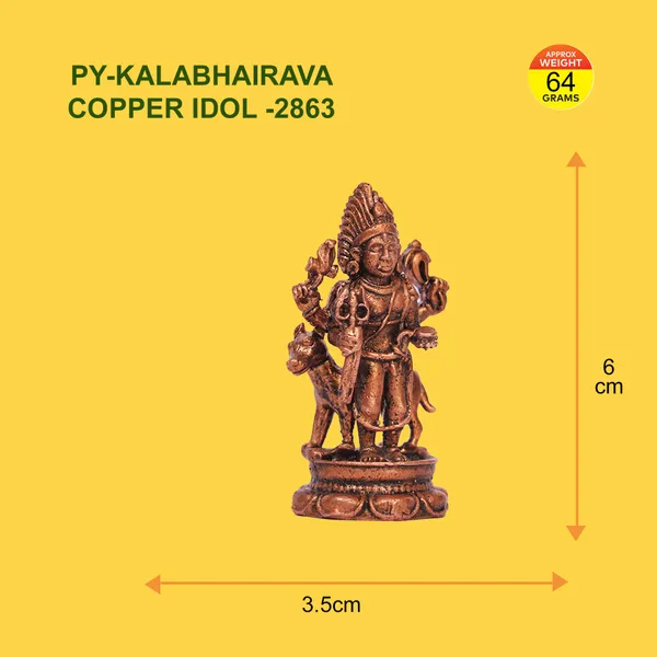 KALABHAIRAVA_COPPER_IDOL