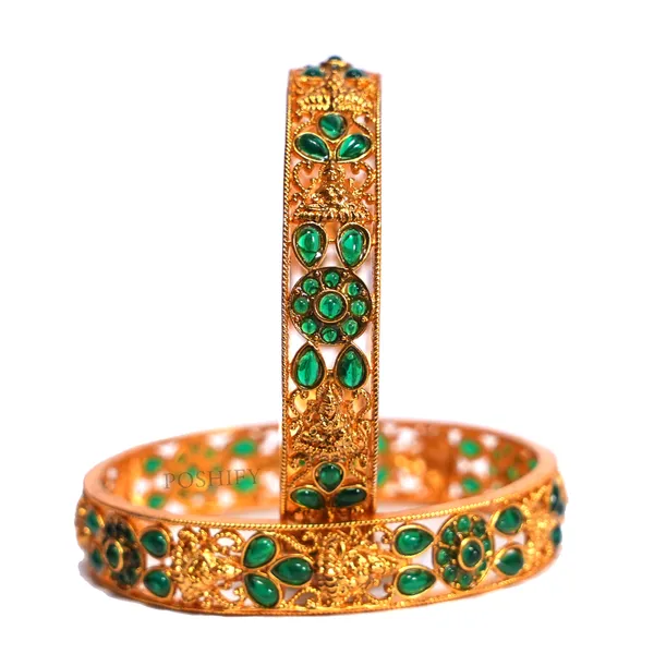 Luxury_Gold_Plated_Goddess_Laxmi_Design_Pure_Brass_Bangles_for_Women_|_Bangles_Set_|_1489_-_1505_|_Latest_Stylish_Traditional_Kada_Bangles_|_Just_Like_Real_Gold_Jewellery_|_Fashion_|_SET_OF_2