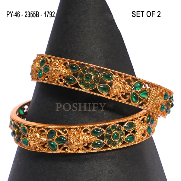 Luxury_Gold_Plated_Goddess_Laxmi_Design_Pure_Brass_Bangles_for_Women_|_Bangles_Set_|_1489_-_1505_|_Latest_Stylish_Traditional_Kada_Bangles_|_Just_Like_Real_Gold_Jewellery_|_Fashion_|_SET_OF_2