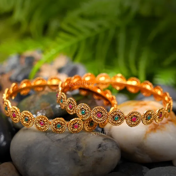 Luxury_Gold_Plated_Pure_Brass_Bangles_for_Women_|_Bangles_Set_|_1485_-_1498_|_Latest_Stylish_Traditional_Kada_Bangles_|_Just_Like_Real_Gold_Jewellery_|_Fashion_|_SET_OF_4