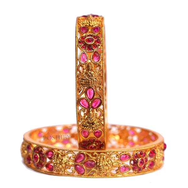 Luxury_Gold_Plated_Goddess_Laxmi_Design_Pure_Brass_Bangles_for_Women_|_Bangles_Set_|_1489_-_1505_|_Latest_Stylish_Traditional_Kada_Bangles_|_Just_Like_Real_Gold_Jewellery_|_Fashion_|_SET_OF_2