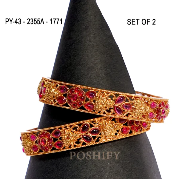 Luxury_Gold_Plated_Goddess_Laxmi_Design_Pure_Brass_Bangles_for_Women_|_Bangles_Set_|_1489_-_1505_|_Latest_Stylish_Traditional_Kada_Bangles_|_Just_Like_Real_Gold_Jewellery_|_Fashion_|_SET_OF_2