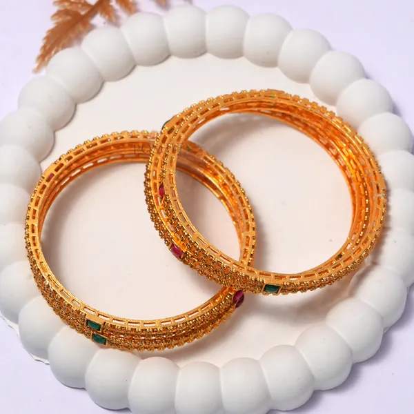 Luxury_Gold_Plated_Pure_Brass_Bangles_for_Women_|_Bangles_Set_|_2422_-_2023_|_Latest_Stylish_Traditional_Kada_Bangles_|_Just_Like_Real_Gold_Jewellery_|_Fashion_|_SET_OF_4