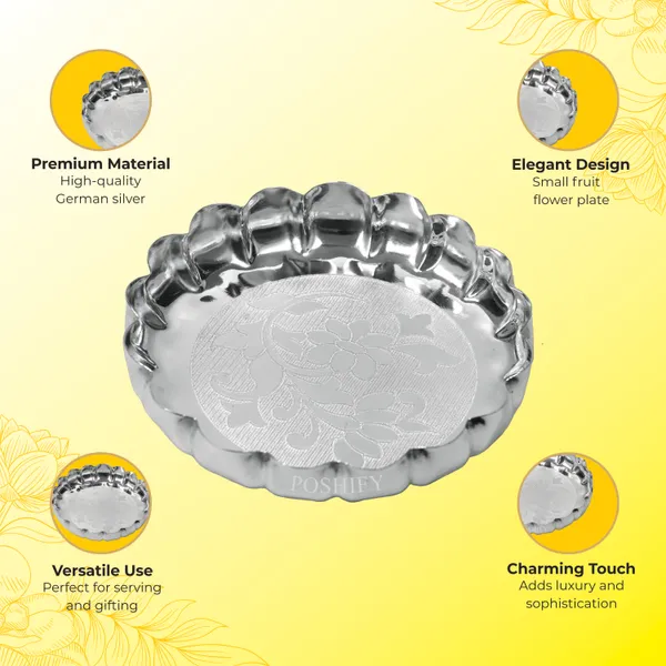 German_Silver_Plate_Fruits_,_Flowers,_Prasad_&_Aarti