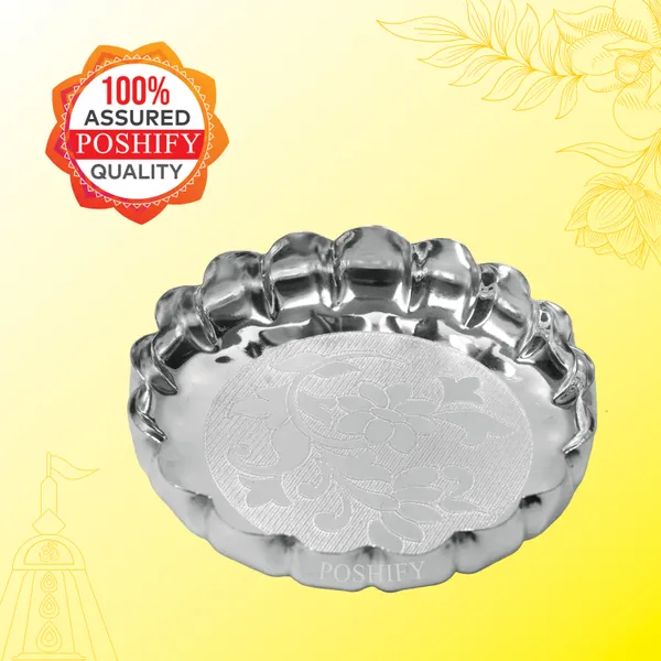 German_Silver_Plate_Fruits_,_Flowers,_Prasad_&_Aarti