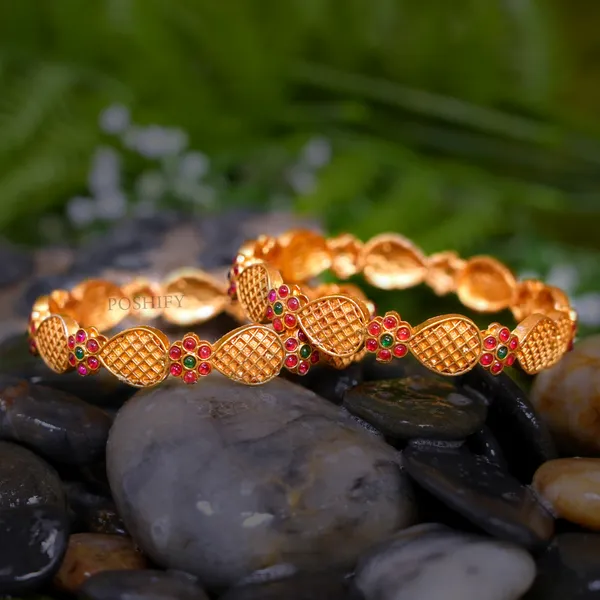 Luxury_Gold_Plated_Pure_Brass_Bangles_for_Women_|_Bangles_Set_|_2380_-_2079_|_Latest_Stylish_Traditional_Kada_Bangles_|_Just_Like_Real_Gold_Jewellery_|_Fashion_|_SET_OF_2