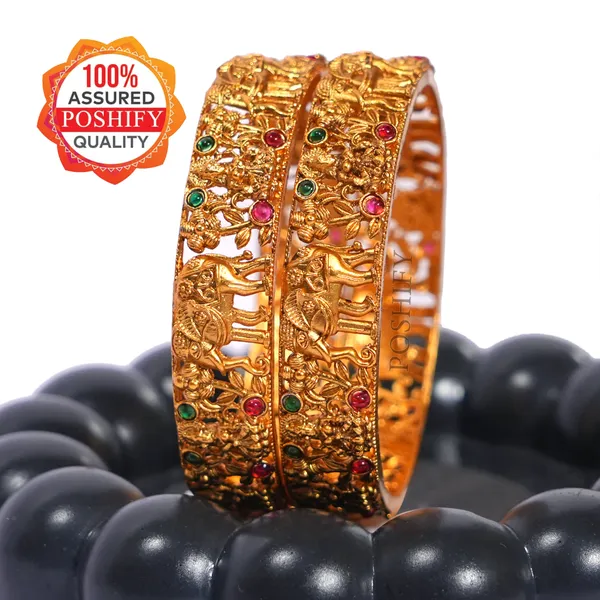 Luxury_Gold_Plated_Goddess_Laxmi_Design_Pure_Brass_Bangles_for_Women_|_Bangles_Set_|_1489_-_1505_|_Latest_Stylish_Traditional_Kada_Bangles_|_Just_Like_Real_Gold_Jewellery_|_Fashion_|_SET_OF_2