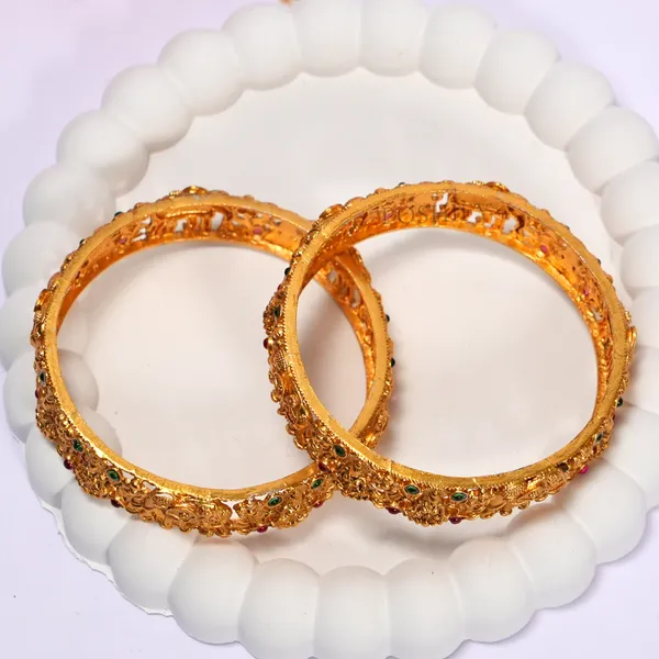 Luxury_Gold_Plated_Goddess_Laxmi_Design_Pure_Brass_Bangles_for_Women_|_Bangles_Set_|_1489_-_1505_|_Latest_Stylish_Traditional_Kada_Bangles_|_Just_Like_Real_Gold_Jewellery_|_Fashion_|_SET_OF_2