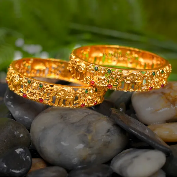 Luxury_Gold_Plated_Goddess_Laxmi_Design_Pure_Brass_Bangles_for_Women_|_Bangles_Set_|_1489_-_1505_|_Latest_Stylish_Traditional_Kada_Bangles_|_Just_Like_Real_Gold_Jewellery_|_Fashion_|_SET_OF_2