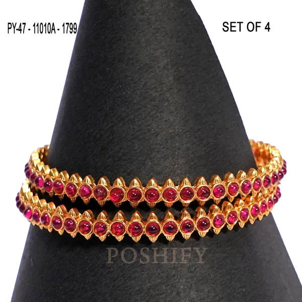 Luxury_Gold_Plated_Pure_Brass_Bangles_for_Women_|_Bangles_Set_|_11010A_-_1799_|_Latest_Stylish_Traditional_Kada_Bangles_|_Just_Like_Real_Gold_Jewellery_|_Fashion_|_SET_OF_4