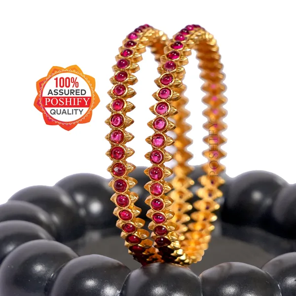 Luxury_Gold_Plated_Pure_Brass_Bangles_for_Women_|_Bangles_Set_|_11010A_-_1799_|_Latest_Stylish_Traditional_Kada_Bangles_|_Just_Like_Real_Gold_Jewellery_|_Fashion_|_SET_OF_4