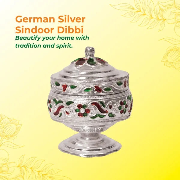 German_Silver_Sindoor_Dibbi_Kumkum_Box