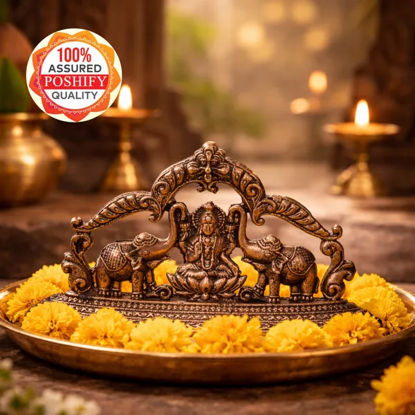GAJA_LAKSHMI_COPPER_IDOL