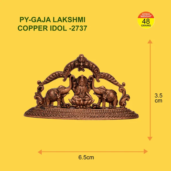 GAJA_LAKSHMI_COPPER_IDOL