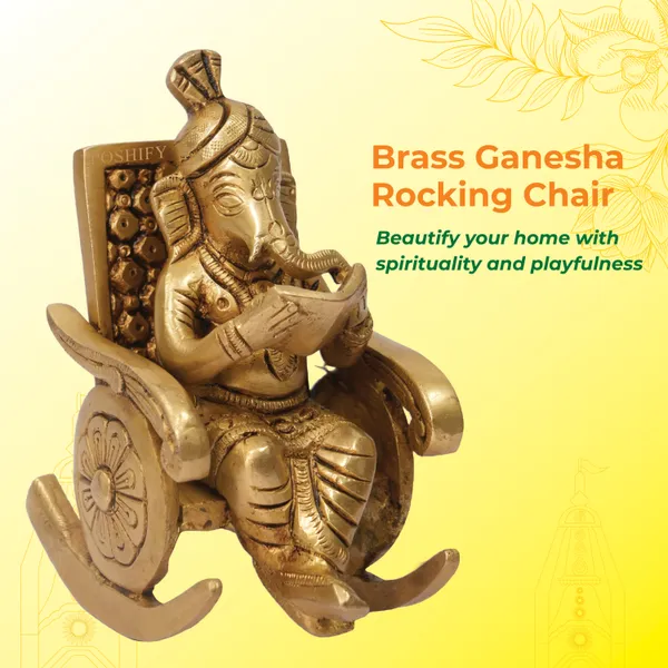 Golden_Brass_Premium_Ganesha_Rocking_Chair_Count_Of_1