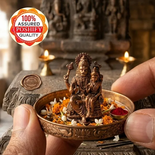 NARASIMHA_LAKSHMI_COPPER_IDOL