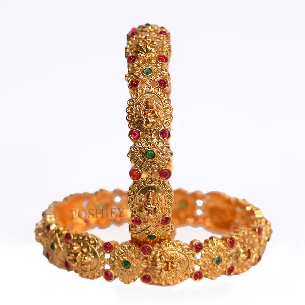 Luxury_Gold_Plated_Goddess_Laxmi_Design_Pure_Brass_Bangles_for_Women_|_Bangles_Set_|_1489_-_1505_|_Latest_Stylish_Traditional_Kada_Bangles_|_Just_Like_Real_Gold_Jewellery_|_Fashion_|_SET_OF_2